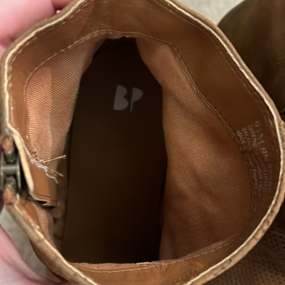 BP Trolley Booties Distressed Leather - Perforated - Picture 2 of 9